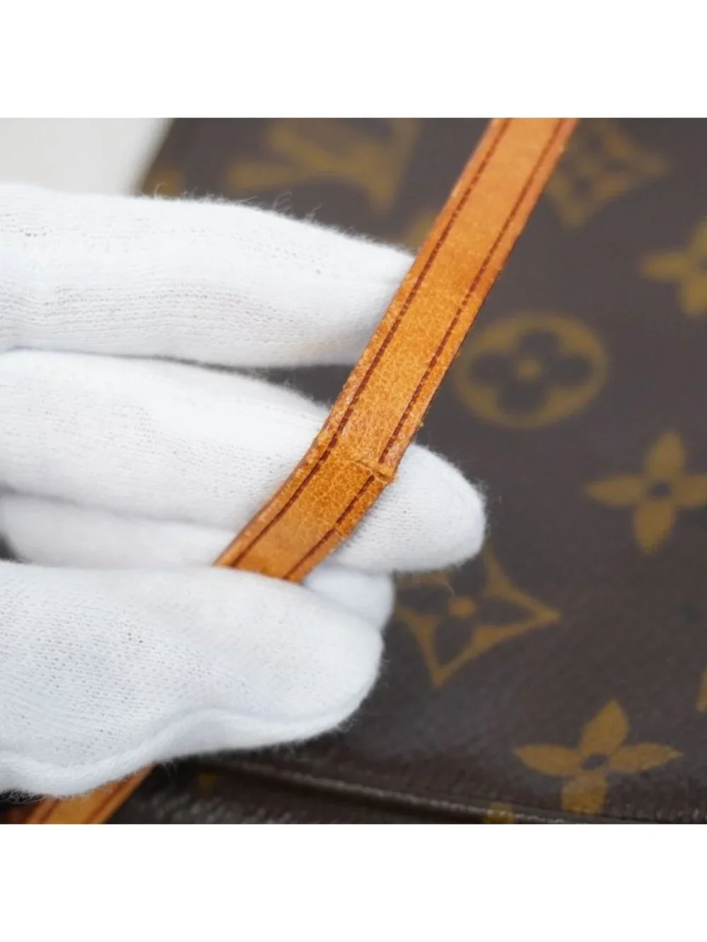 Louis Vuitton Pouch Monogram Pochette Soir Brown